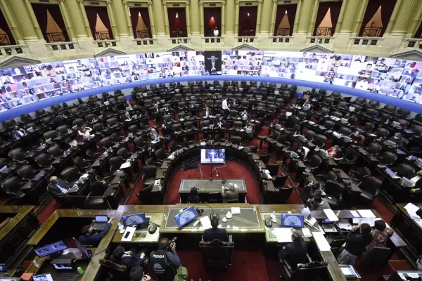 Sesiona la Cámara baja y trata un proyecto de Yedlin sobre las vacunas contra la covid-19