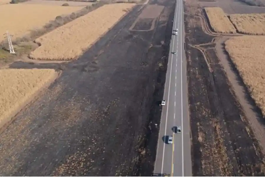 Quema de cañaverales