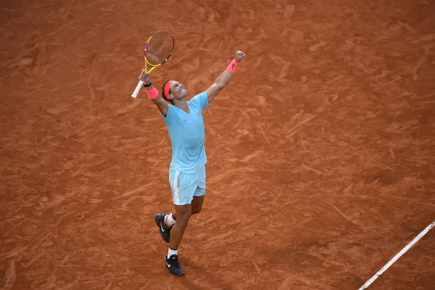 FINALISTA. El español Nadal va por otro título de Roland Garros. Foto: Twitter @rolandgarros