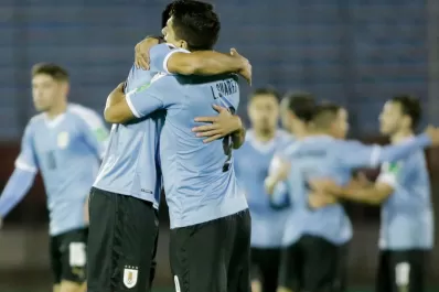 Uruguay se llevó los tres puntos sobre la hora