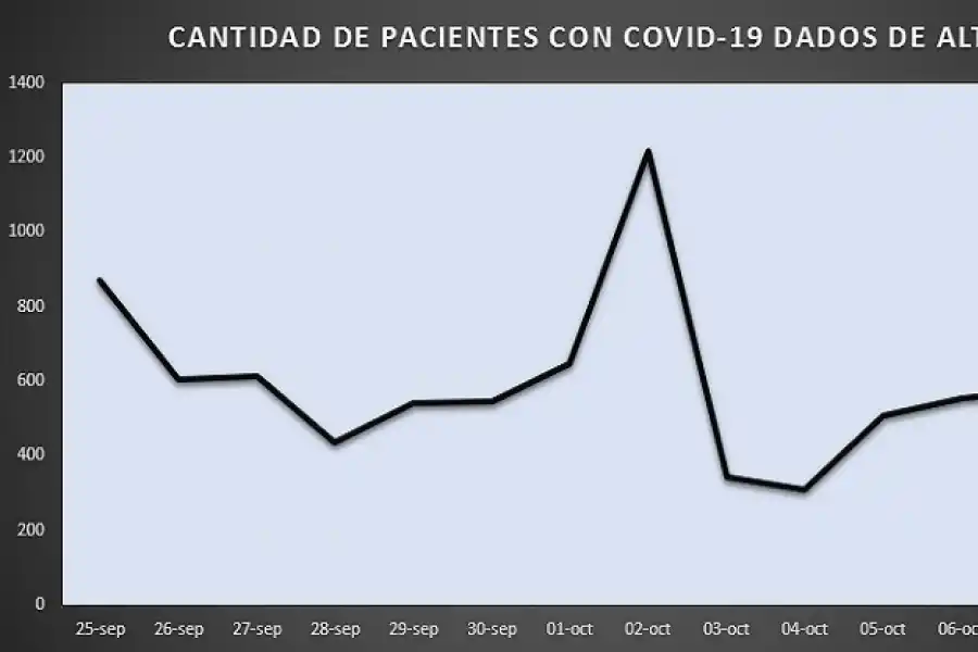 “Estamos en una meseta en cuanto a la cantidad de casos positivos, afirmó Chahla
