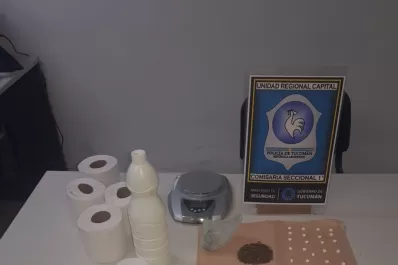 Quiso pasarle a drogas ocultas en un envase de lavandina a un preso, pero lo descubrieron