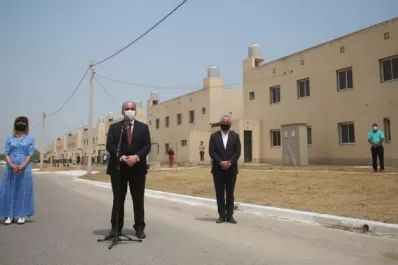 Las viviendas entregadas en Lomas de Tafí se edificaron entre 2015 y 2019