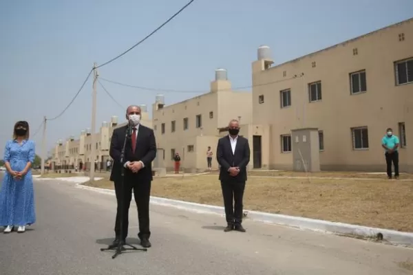Las viviendas entregadas en Lomas de Tafí se edificaron entre 2015 y 2019