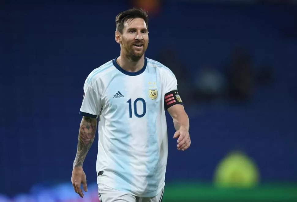 REGRESO CON OTRA CONQUISTA. Lionel Messi ya lleva convertidos 71 goles con la camiseta nacional; es el máximo goleador de la historia de la Selección. 