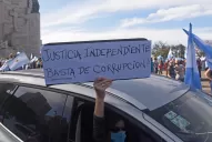 El Monumento a la Bandera fue el simbólico epicentro del banderazo en Rosario