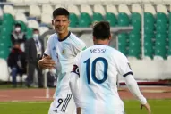 Con un gol del Tucu Correa, Argentina festejó ante Bolivia en La Paz