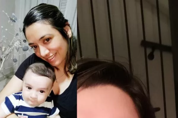 Besos por celular: cuando no hay más opción que conocer a tu hijo por videollamada
