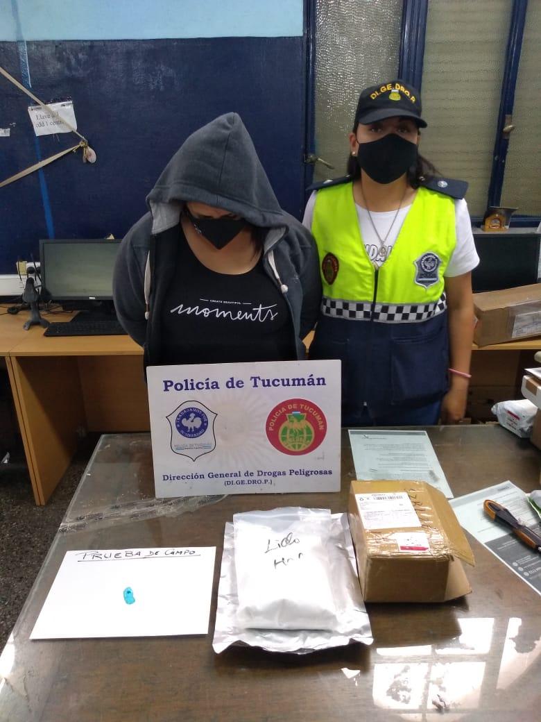 Dijo en el correo que había comprado “polvo de almendras”, pero era cocaína de China
