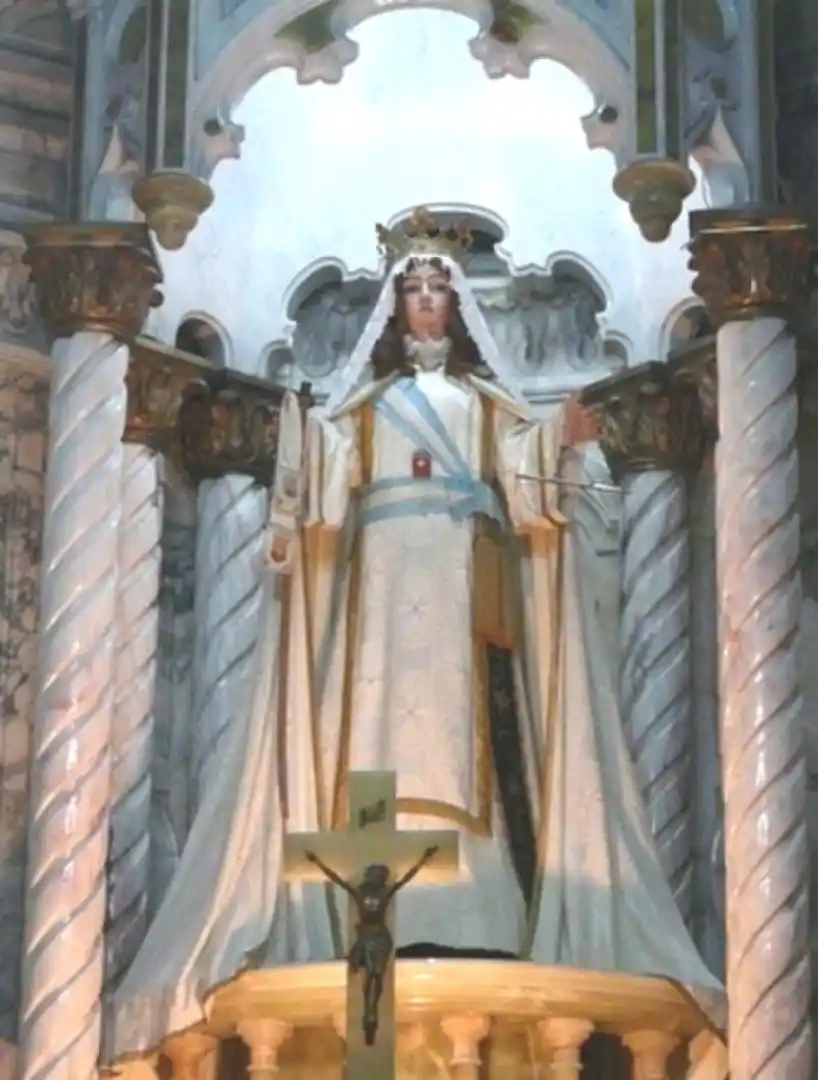 IMAGEN GRANDE. En 1913, la señora Rosario López Ibazeta de Etcheverry la entregó en custodia.