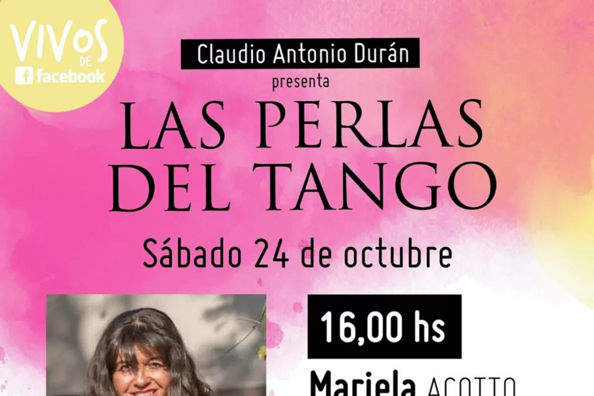 Tango online: Mariela Acotto participa de una cita nacional