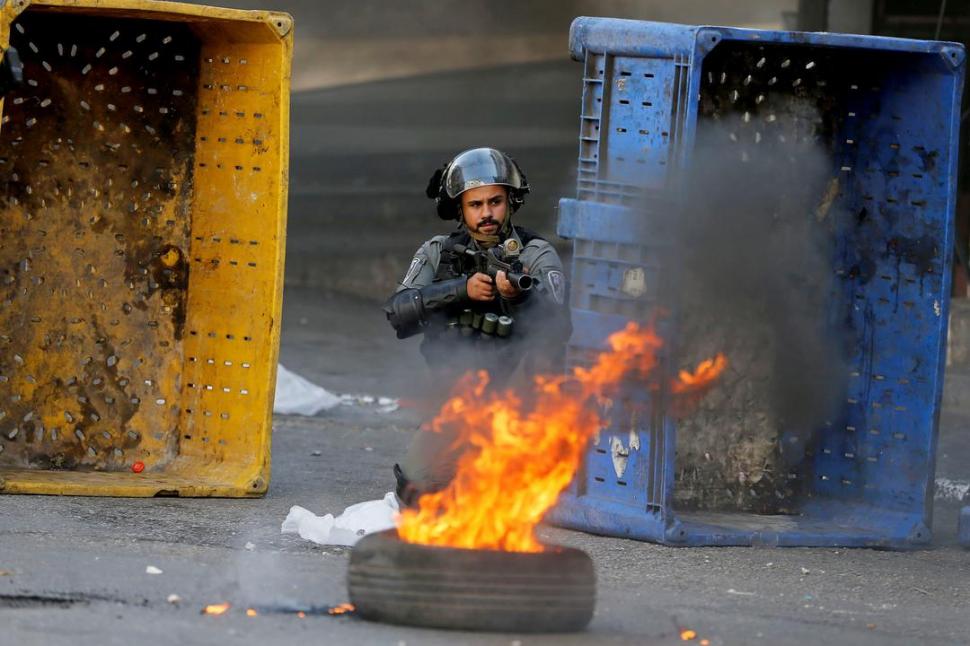  Protestas palestinas en la Cisjordania ocupada por Israel. reuters 