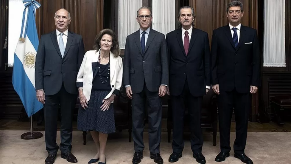 JUECES. Miembros de la Corte Suprema de Justicia nacional. FOTO TÉLAM. 