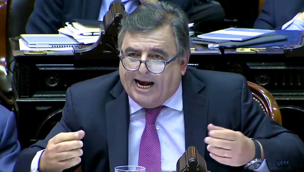 Mario Negri, presidente del interbloque Juntos por el Cambio en Diputados.