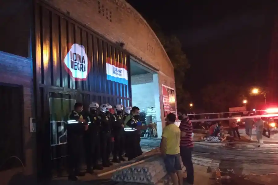 El lugar donde se produjo el derrumbe falta. LA GACETA/FOTO DE OSVALDO RIPOLL