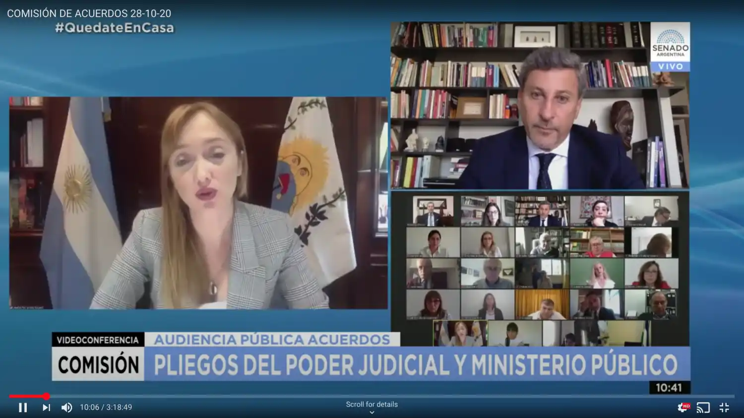 Con cuestionamientos de la oposición y el aval del oficialismo, Bejas superó la entrevista en el Senado