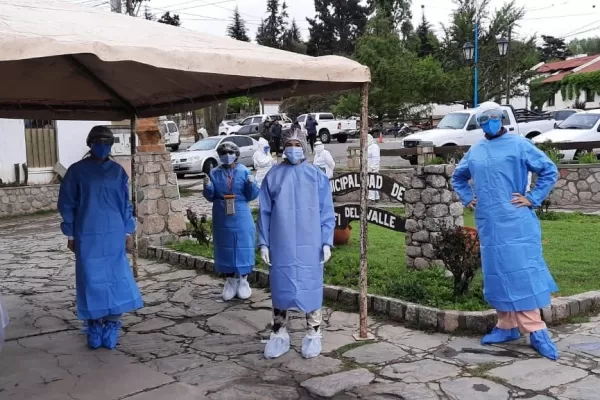 Buscaron casos sospechosos de coronavirus en Tafí del Valle