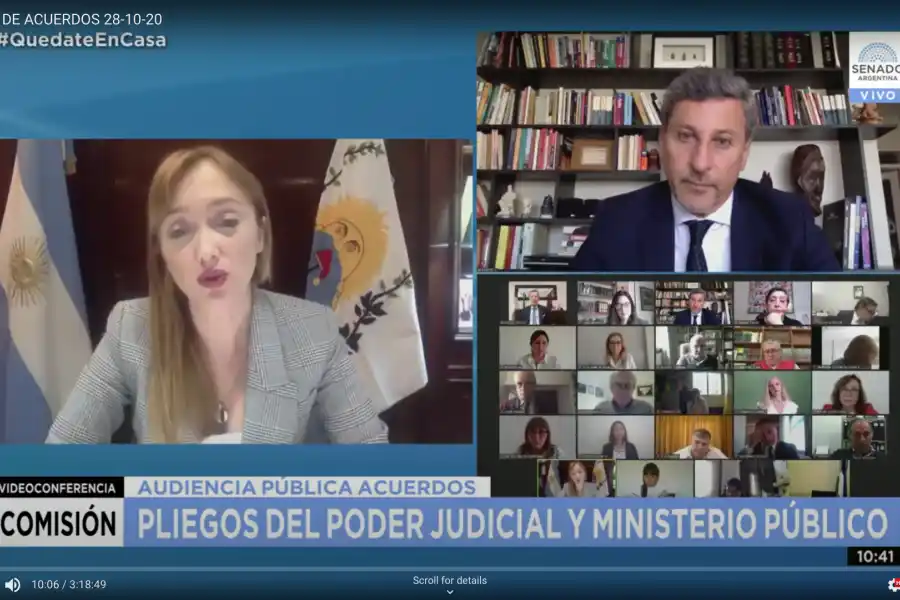Con cuestionamientos de la oposición y el aval del oficialismo, Bejas superó la entrevista en el Senado