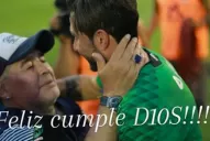 El saludo de Atlético y de sus jugadores a Maradona, por su cumpleaños N° 60
