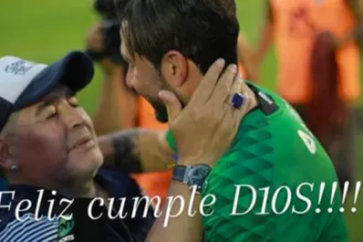 El saludo de Atlético y de sus jugadores a Maradona, por su cumpleaños N° 60