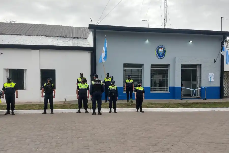 NUEVO DESTACAMENTO. Foto: Ministerio de Seguridad