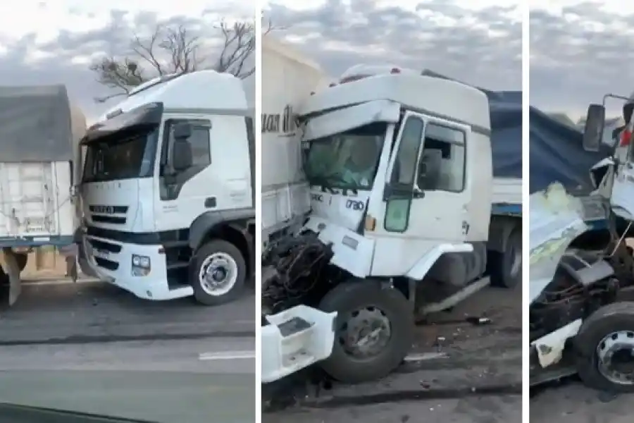 Video: un choque en cadena cerca del límite entre Santiago y Tucumán dejó daños y heridos