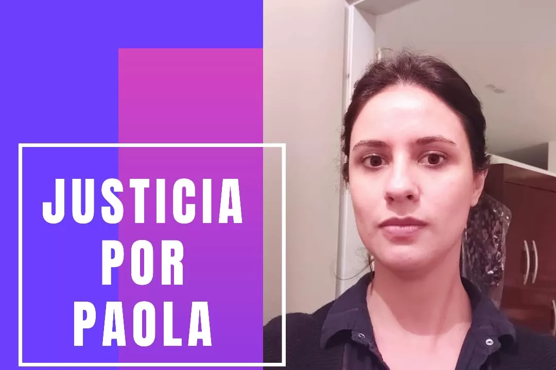 CONVOCATORIA. Mujeres exigirán justicia por el femicidio de Paola Tacacho. Fuente: Facebook.com/niunamenostuc