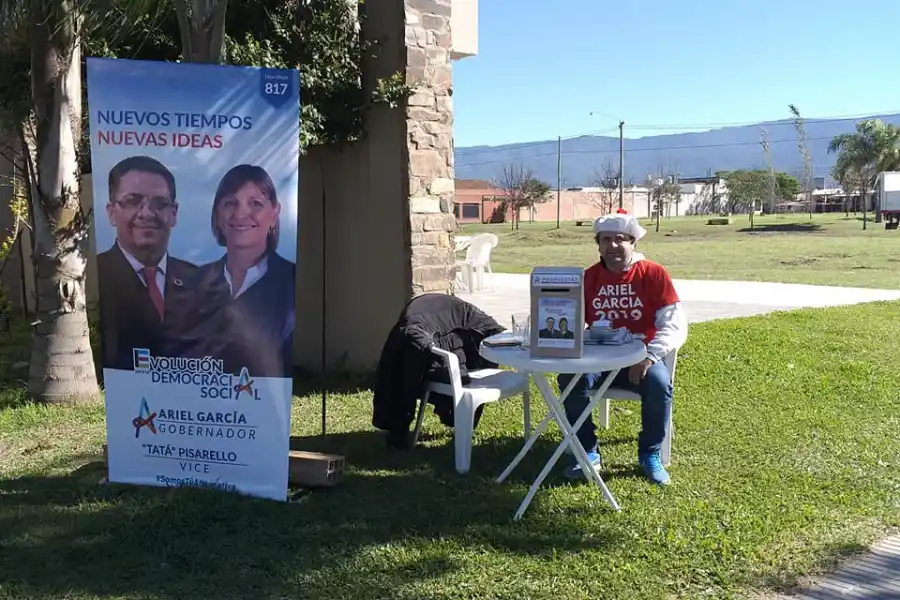 EN CAMPAÑA. Guerrero fue candidato a concejal en 2019.