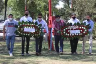 Los festejos santos comenzaron a la medianoche y siguieron en el complejo