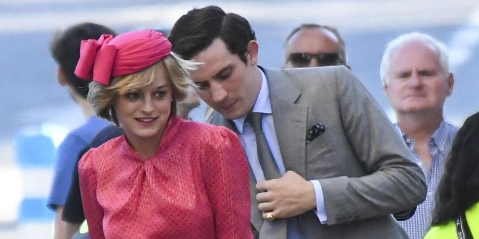 “THE CROWN 4”. Lady Di y el príncipe Carlos, interpretados por Emma Corrin y Josh O’Connor en la serie.    