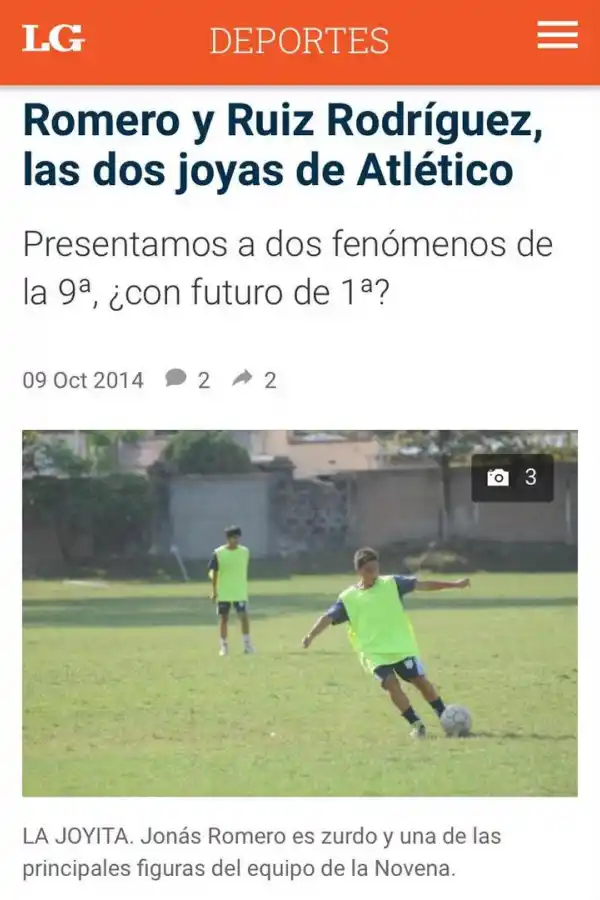 TALENTO. En 2014 ya asomaba el joven Ruiz Rodríguez. 