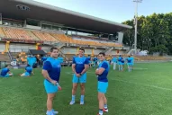 Ahora sí, Los Pumas están todos juntos en Australia