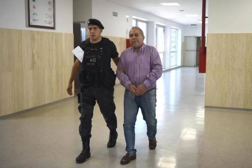 FEMICIDA. Víctor Hugo Argañaraz durante el juicio previo a su condena.  