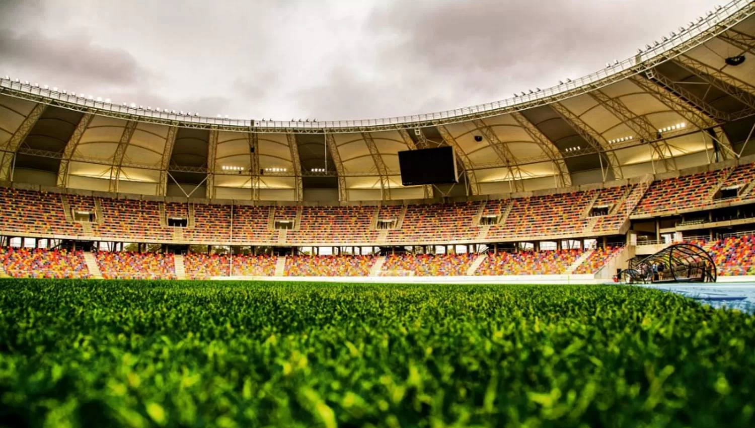 El Estadio Único de Santiago sería la sede del partido ante Uruguay. 