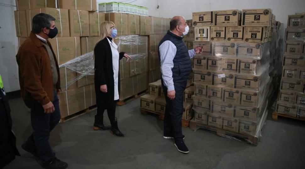 EN CÁMARAS. Las dosis serán resguardadas en el depósito del Siprosa. 