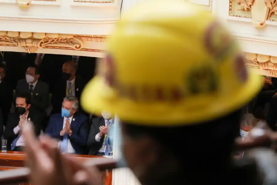 ”Es un día muy importante, Bolivia recupera la democracia”, dijo Alberto Fernández