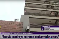 Ataque del hombre araña: trepó a un edificio y robó en un departamento de Barrio Norte