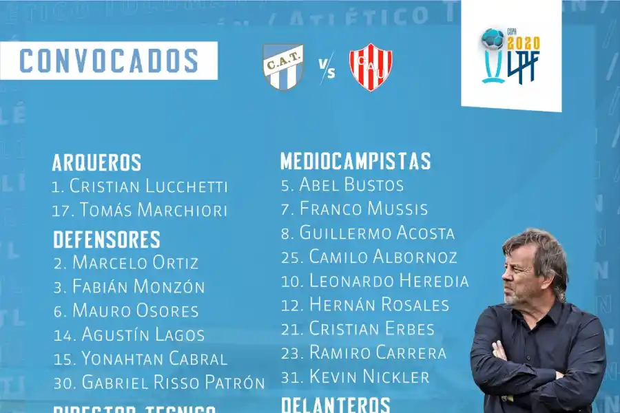 Atlético tiene a los 23 convocados para el partido ante Unión
