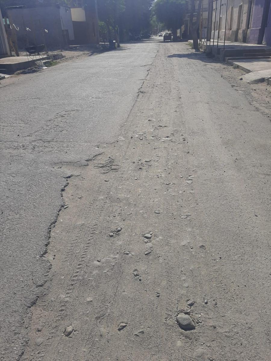 Quejas en Amaicha del Valle por una obra inconclusa: las calles quedaron destruidas