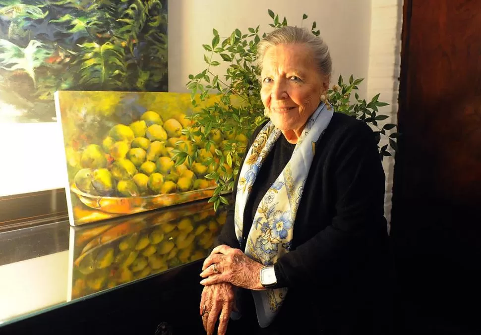 LÚCIDA HASTA EL FINAL. Lucía Piossek Prebisch tenía 95 años. 