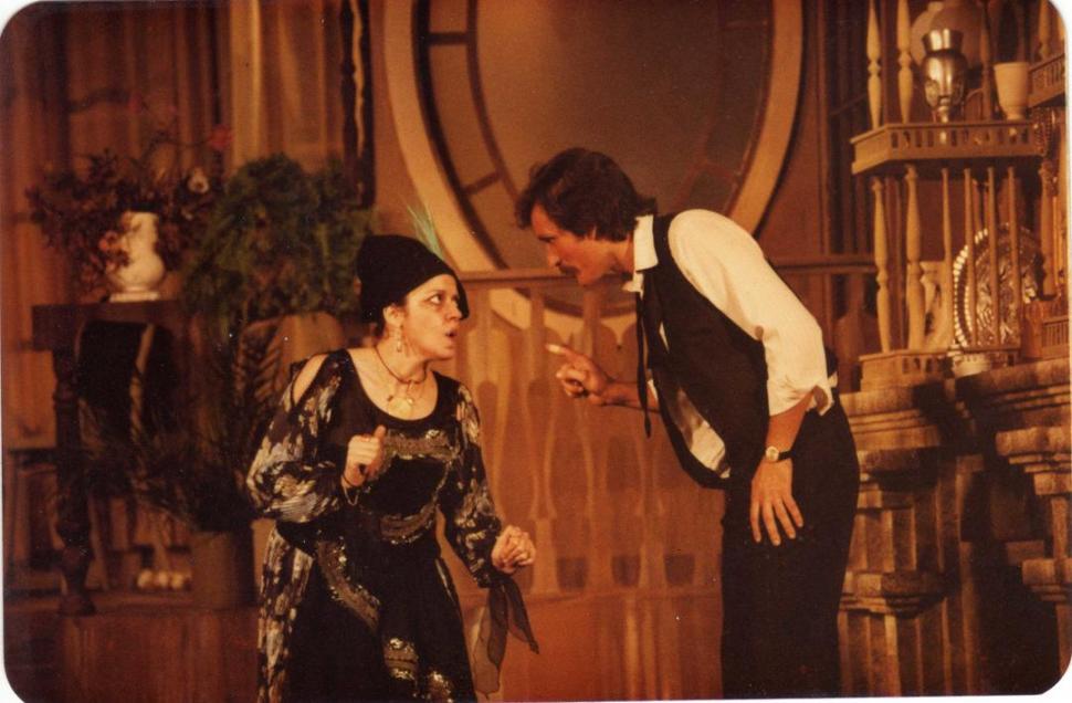 COMEDIA. La actriz integró el Teatro Estable por décadas y compartió escenario con Juan Carlos Di Lullo, entre otros.