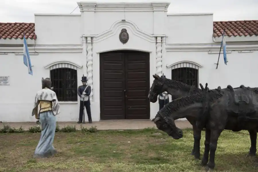 CASA HISTÓRICA. Una de las réplicas.