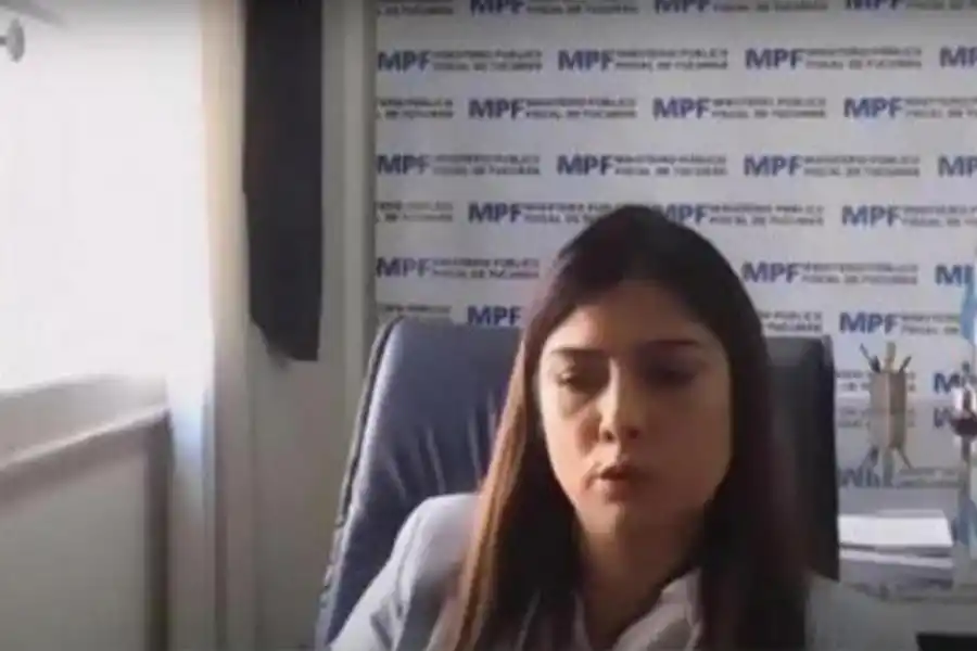  La fiscala Mariana Rivadeneira