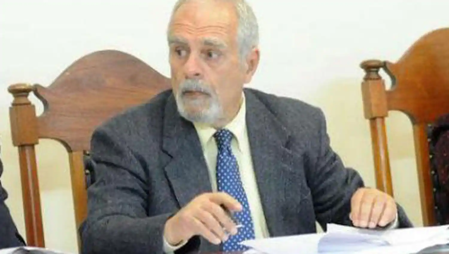 CAMARISTA REMITENTE. Emilio Páez de la Torre en un juicio oral.