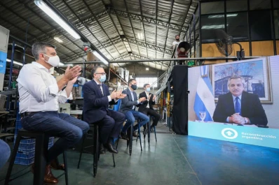 El Presidente lanzó el Plan de Reactivación e Inclusión Financiera para PyMEs