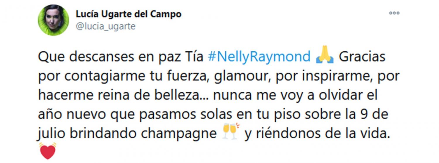 A los 88 años murió la periodista Nelly Raymond 