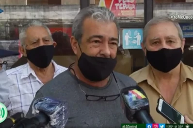 Jubilados protestaron hoy en rechazo a la nueva ley de movilidad