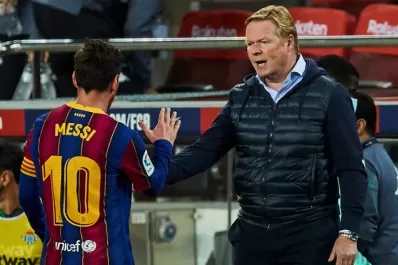 Koeman defendió a Messi y negó que su capitán tenga problemas con Griezmann