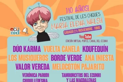 Recitales virtuales: recordando a María Elena Walsh