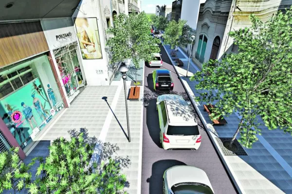 Semipeatonal de la 25: una obra esperada por los vecinos